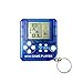 Produktbild E-CHENG Handheld Games Console, Mini Retro Tetris Game Console Students Keychain Pendant Recreational Machines, 1PC Transparent Version (Blue)