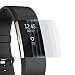 Produktbild zanasta 3 Stück Schutzfolie kompatibel mit Fitbit Charge 2 Displayschutzfolie Nano Schutz Folie | Volle Abdeckung, Klar Transparent