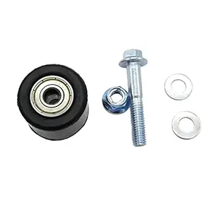 MAXBELL 8mm Chain Roller Tensioner Pulley Wheel Guide for Yamaha YFZ 350 Banshee Motorbike