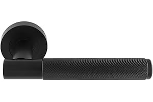 Carlisle Brass Lagos Ulitmate Door Pack - Includes Pair of Handles, 3 Hinges and a 3" Latch in Matt Black