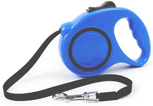 3M Retractable Dog Leash Retractable Pet Leash for Small Dogs Training Leash (Candy Color) (blue)