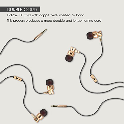 Thecoopidea – Confezione Da 2 Auricolari Cablati Con Isolamento Acustico, Cuffie In-ear