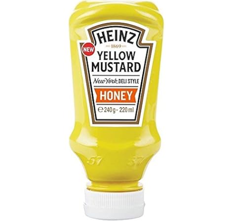 Heinz Jaune Moutarde Miel 220ml Amazon Fr Epicerie