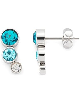 Leonardo Jewels Damen Ohrstecker Oceano Edelstahl Glas mehrfarbig 016228