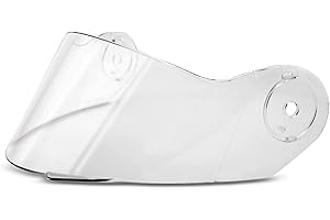 SPEEDWAY 1970 Repuesto de Visera de Casco Moto OSMA - Casco Modular Moto Abierto Hombre Mujer Scooter Homologado con Doble Visera - Casco Moto Plegable Recambios Visera