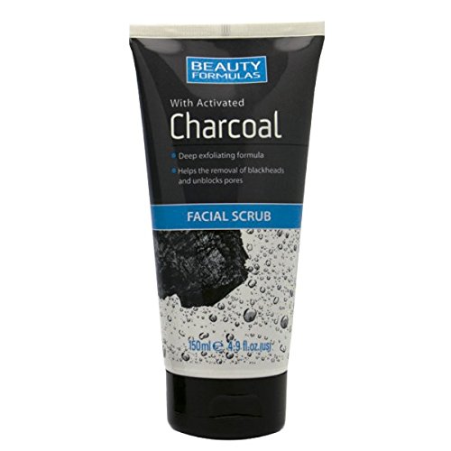 BEAUTY FORMULAS. CHARCOAL FACIAL SCRUB. 150ml