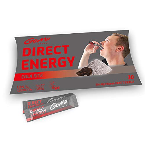 GoMo ENERGY® Potente Polvere Energetica?Super aumento rapido e potente per il corpo e la mente? Migliora la forza, la resistenza, l'energia, la concentrazione e la motivazione | COLA KICK 30 porzioni