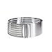 Produktbild Hrph DIY justierbare einziehbare Kreisring 15-20cm Kuchen Layered Slicer Backen Tool Kit Set Mousse Mould Slicing