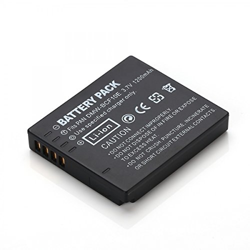 Preisvergleich Produktbild Rusty Bob - DMW-BCF10E Akku / Batterie Panasonic Lumix DMC-FT1, FP8, FS6, FS7, FS10, FS12, FS15, FS25, FS42, FS62, FX40, FX60, FX550,FS25 - Akku