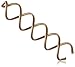 Pretty Hair Spiral Grip, Golden - Pack of 2