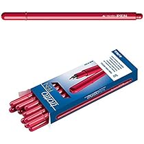 Pennarelli Tratto Pen - Confezione Da 12 Pezzi - Colore Rosso Carminio - Punta Sintetica - Foto 2