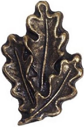 Emenee EE-OR278-ABR Oak Leaf Cabinet Knob