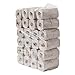 Produktbild DJGroup Toilettenpapier-Rollen Recycling-Krepp-Papier 1-Lagig, Grau, 400 Blatt, 48 klein-Rollen (12 x 4)