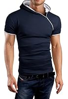 Grin&Bear Sweat à Capuche Demi Fermeture Éclair Homme - Ultra Doux Et Chaud GEC401