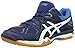 Asics Herren Gel-Tactic M Volleyballschuhe, Blau (Poseidon/White/Safety Yellow), 49 EU