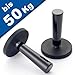 Produktbild Magnet-System Neodym Ø 43 mm - 88 mm gummiert, mit Griff - Haftkraft bis 50 kg - Anti-Rutsch-Beschichtung - Material: NdFeB (Legierung aus Neodym-Eisen-Bor), Durchmesser:Ø 43 mm