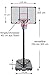 Produktbild Mobiler Basketballkorb mit Ständer Portabler Basketballständer Basketballanlage