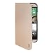 Produktbild Artwizz SeeJacket Folio Case für HTC One M8 - Schutzhülle mit Standfunktion in edler Metall-Optik - Etui mit Magnetverschluss - Front- & Rück-Cover - designed in Berlin - gold - 3626-1123