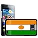 Price comparison product image Fancy A Snuggle Niger Flag Design Hard Case Clip On Back Cover for Samsung Galaxy S2 i9100