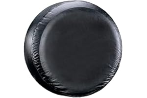 BARGAINWORLDUK Black wheel cover rear spare tyre wheelcover MEDIUM 29"