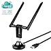 Produktbild INMUA USB 3.0 WiFi Adapter WLAN Stick für pc 1200Mbps Drahtlose Long Range Dual-Band mit Abnehmbaren 5dBi Antennen für WinXP/7/8/8.1/10/Mac OSX 10.4-10.14