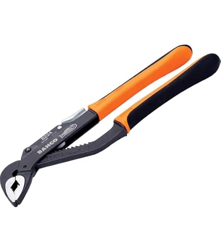 Pince Multifonction Bahco 2628G-180 - 180 Mm - Poignées Ergo, Coupe Fil Dur - 6