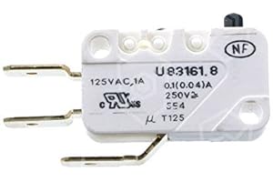 CROUZET EF83161.3 Mikroschalter für Meiko DV160, FV40N, DV240B, DV40T FA, DV40T, Elettrobar 11F, 11FD, 11R, 11RD, S651, S830, S654