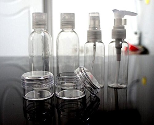 MEISHINE® Professional 6 in 1 Travel Bottle Set Reise Flaschen Set mit Tasche - 4