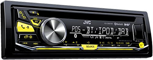JVC KD-DB97BT USB/CD-Receiver (DAB+, Front-AUX, Bluetooth) schwarz