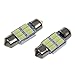 Produktbild SODIAL(R) 2x 31mm 6 5630 SMD LED Soffitte Sofitte Innenraumbeleuchtung 3W 195LM 6500K