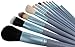 Beau Belle Make Up Brushes - 12pcs Make Up Brushes Set - Make Up Brushes Holder - Professional Make Up Brushes - Professional Make Up Brushes Set - Makeup Brushes - Make Up Brush Set - Make Up Brushes Holder Cup - Make Up Brushes Holder Pot - Make Up Brushes Holder and Set (Baby Blue)