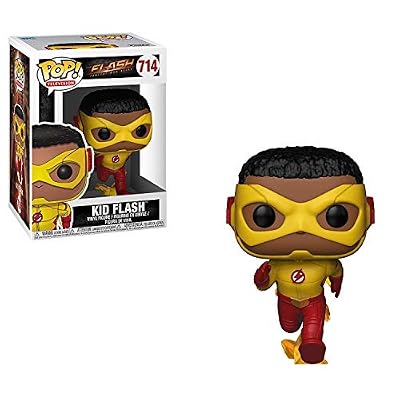 Funko- Figurines Pop Vinyl: The Kid Flash Collectible Figure, 32117, Multicolour