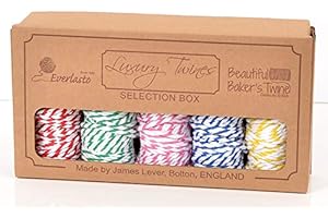 EVERLASTO LUXURY TWINE SELECTION BOXES CRAFT STRING VARIOUS COLOURWAYS (CHUNKY)