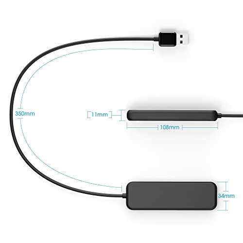 KabelDirekt USB 3.0 – 4-Port USB Hub (Ultraslim) – Plug and Play – TOP Series - 6