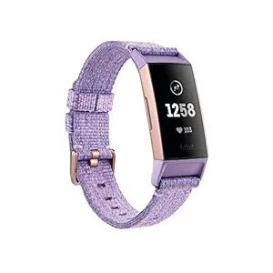 Fitbit Charge 3 Fitness Activity Tracker Special Edition (Lavender Woven)