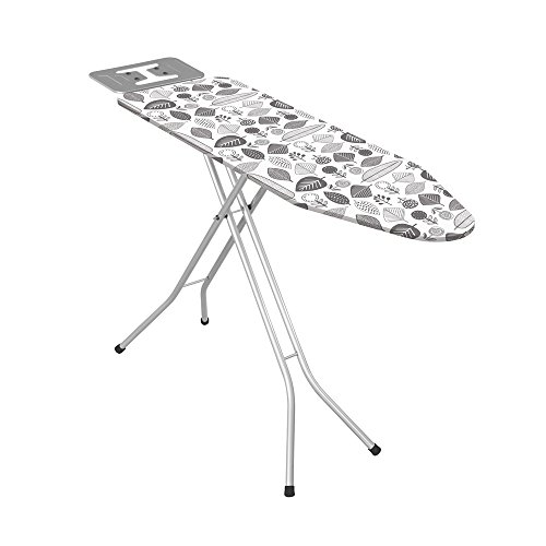 Metall Bügeltisch Bügelbrett Bügelstation Steckdose Ärmelbrett Tisch 142x38cm (CB-80)