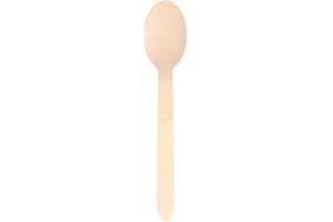 García de Pou 100 Unidades - 166.96 Cucharas, 16 Cm, Natural, Madera