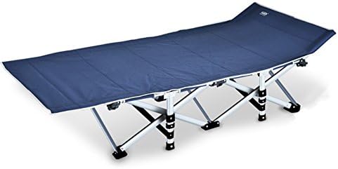 Camping Bed, Ultralight Folding Bed Sleeping Portable Backpack Tent Crib Alternative Aluminum Interior Furniture Outdoor Tourism Fishing/Search/Hunting(blue)