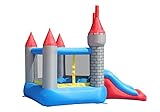 Medievil eck Form mit aufblasbaren Rutsche 9018N Hüpfburg - 2