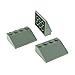 Produktbild 3 x Lego System Dachstein alt-hell grau 33° 3 x 4 Dachziegel 3x4 schräg Steine für Set Star Wars 7134 6748 6975 7730 10030 10019 6991 6339 3297