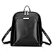 Produktbild DNC5UE Vintage Backpack Female Leather Women's backpack Large Capacity School Bag Leisure Shoulder Bags Women,Black
