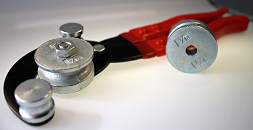 Marapon l spezielles Rohrbiegegerät l Rohrbiegezange 4-Loch Zange 4-6-8-10 mm l Rohrbieger - 5