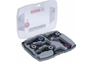 Bosch 6 tlg. Starlock Tauchsägeblatt Multitool Set für Elektriker und Trockenbauer (für Holz, Metall und Multimaterial, Professional Zubehör Multifunktionswerkzeug)