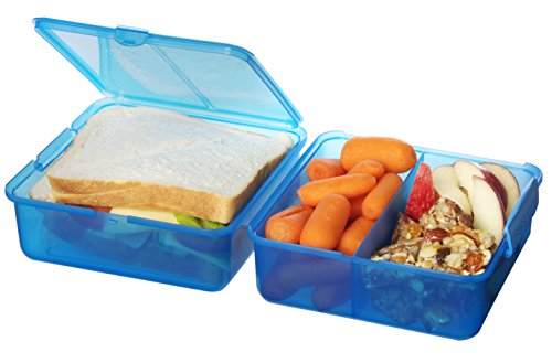 Sistema Lunchbox, quadratisch, blau - 2