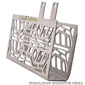 BIKER SHOPPEE RE Himalayan Radiator Grill Stainless Steel