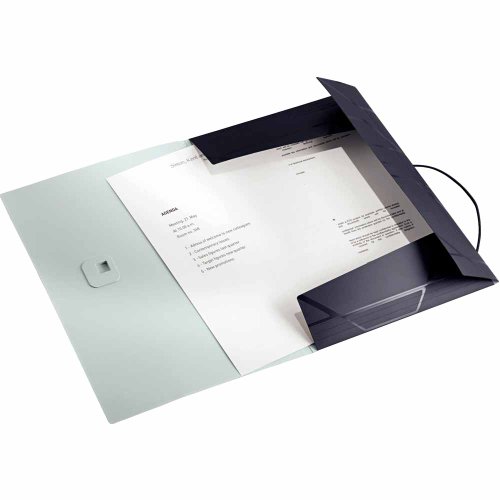 Preisvergleich Produktbild Leitz Eckspannermappe Prestige, A4, PP, schwarz