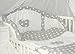 Baby's Comfort HEARTS 3 PCS BABY BEDDING SET (12 NEW COLOURS) for cot / cotbed (2 - Grey Spots)