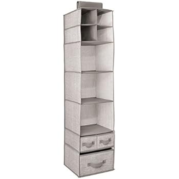 Interdesign 04621EU Chevron Stoff-Aufbewahrungselement, Hänge-Organizer