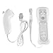 Produktbild XCSOURCE® 2in1 Nunchuck Controller und eingebautem Motion Plus Fernbedienung Set für Nintendo Wii und Wii U Konsole, Weiß AC650