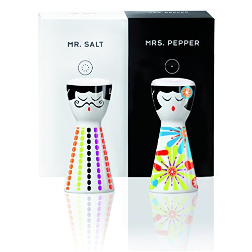 Ritzenhoff 1710059 Mr. Salt und Mrs. Pepper Design, Salzstreuer und Pfefferstreuer, Debora Jedwab, Frühjahr 2015 - 2